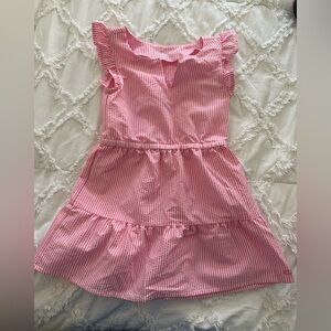 Pink Striped Dress